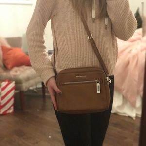 Brown Micheal Kors crossbody purse